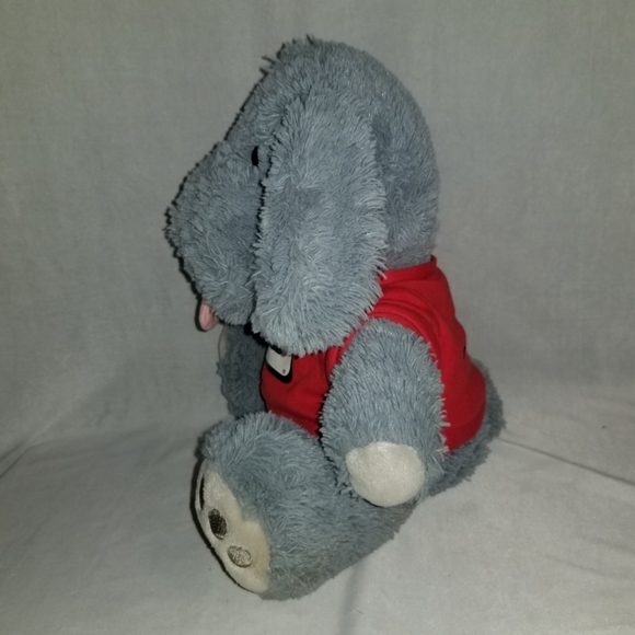 NASCAR Fuzzy Plush Gray Dog # 8 Dale Jr. 12" - Picture 6 of 9